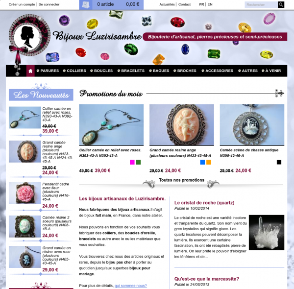 Portada de Bijoux Luzirisambre